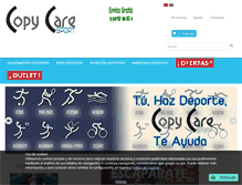 Tablet Screenshot of copycare.es